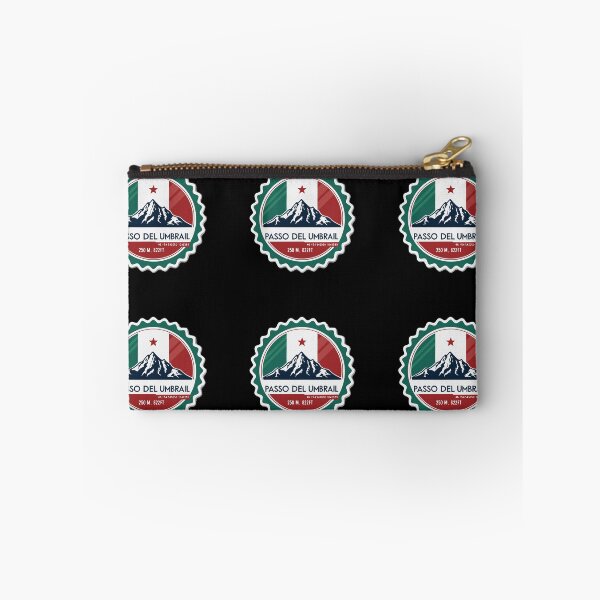 Item preview, Umbrail Pass Badge Sticker – Swiss Italian Alps Mountain Travel Decal with Coordinates designed and sold by VividOrganica.