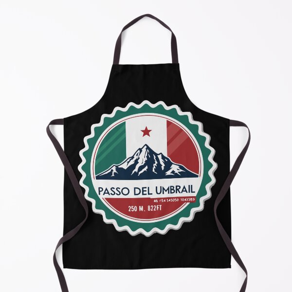 Item preview, Umbrail Pass Badge Sticker – Swiss Italian Alps Mountain Travel Decal with Coordinates designed and sold by VividOrganica.