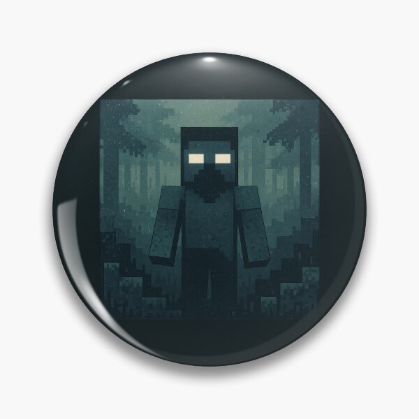 Item preview, Mysterious Blocky Figure – Pixel Horror Forest designed and sold by Bratak.