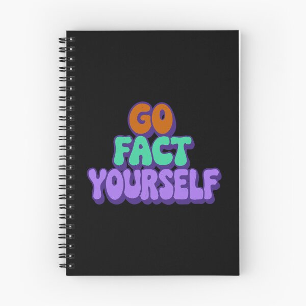 Item preview, Go Fact Yourself designed and sold by IHateDumplings.