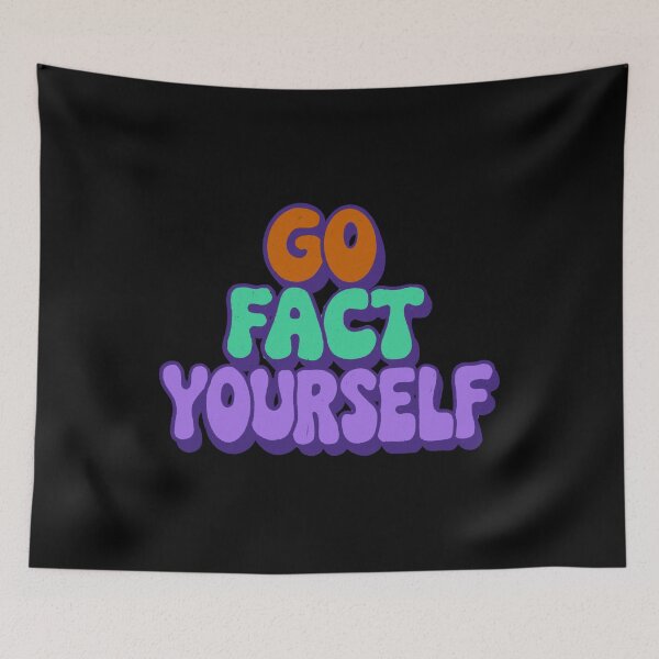 Item preview, Go Fact Yourself designed and sold by IHateDumplings.