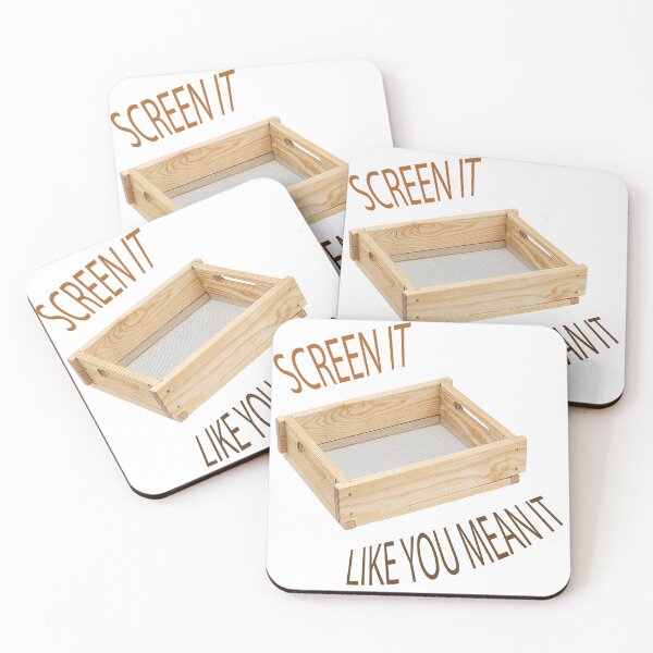 Item preview, Screen it like you mean it designed and sold by ArchaeoTees.