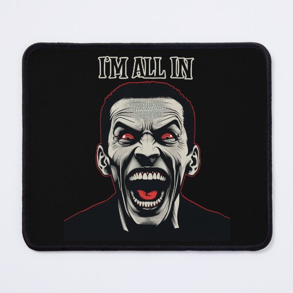 Item preview, A Crazy Looking Man, I'm All In Gothic Horror for Halloween designed and sold by TheTrendsDesk.