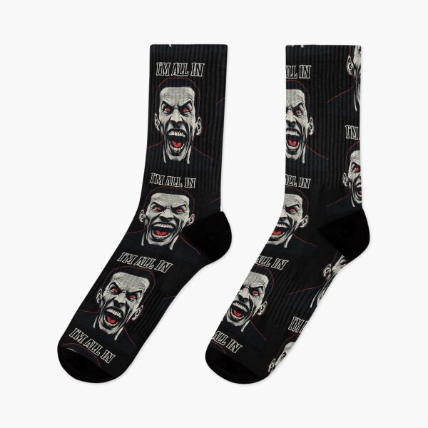 Item preview, A Crazy Looking Man, I'm All In Gothic Horror for Halloween designed and sold by TheTrendsDesk.