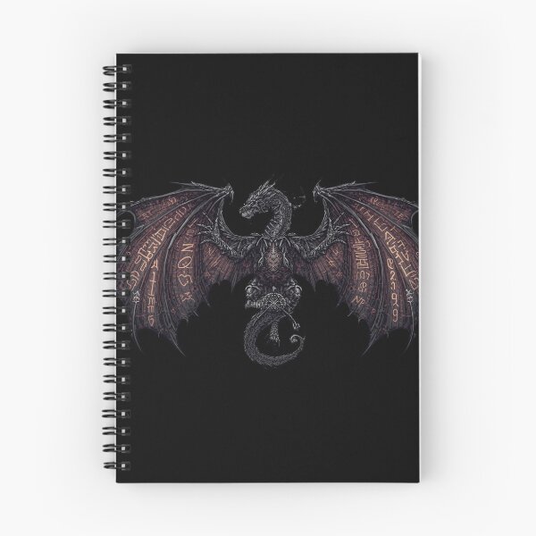 Item preview, Dragón gótico: bestia fantástica oscura designed and sold by SEBRYS.