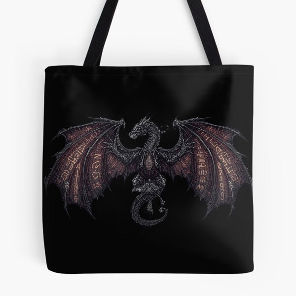 Item preview, Occult Gothic Dragon – Dark Fantasy Monster Design designed and sold by SEBRYS.
