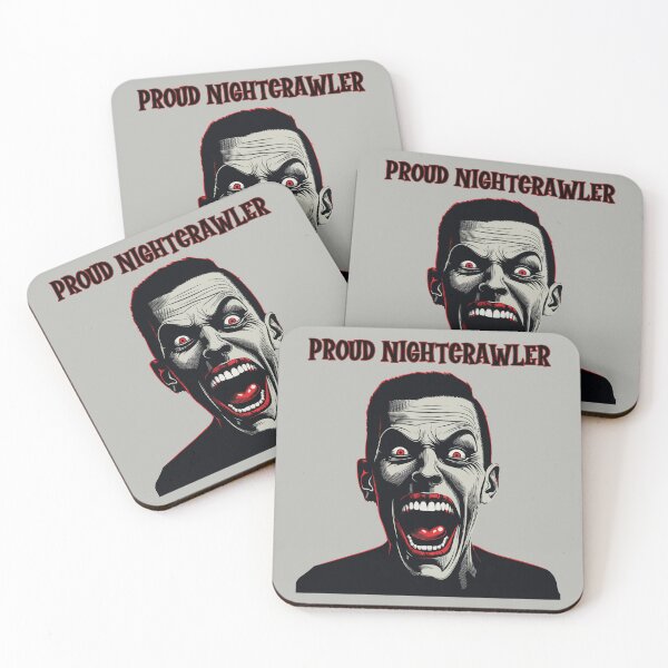 Item preview, Gothic Horror Crazy looking man, Proud Nightcrawler Halloween Theme designed and sold by TheTrendsDesk.