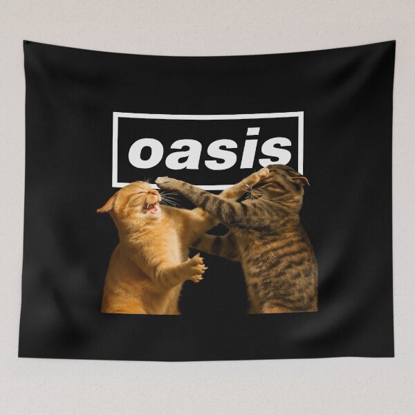 Item preview, Oasis Cats Fighting designed and sold by DonaldPrice0.