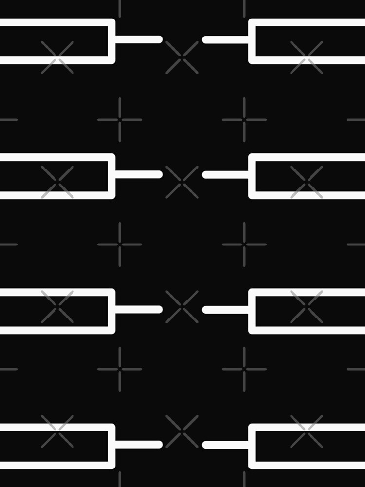 Thumbnail 4 of 4, iPhone Case, Rectangular Resistor Electrical Symbol Multipack Sheet designed and sold by LowQ.