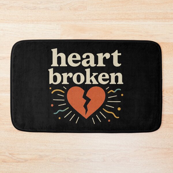 Item preview, Heartbroken Cracked Emotion Typography designed and sold by PlanetBoi.