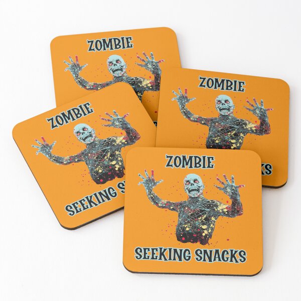Item preview, Zombie Seeking Snacks, Halloween Gothic Horror designed and sold by TheTrendsDesk.