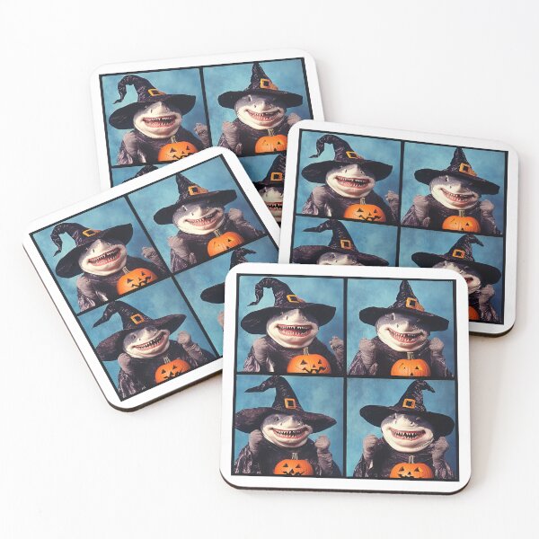 Item preview, Hilarious Shark Witch Photobooth – Cute & Spooky Halloween Costume designed and sold by RockFireMerch.