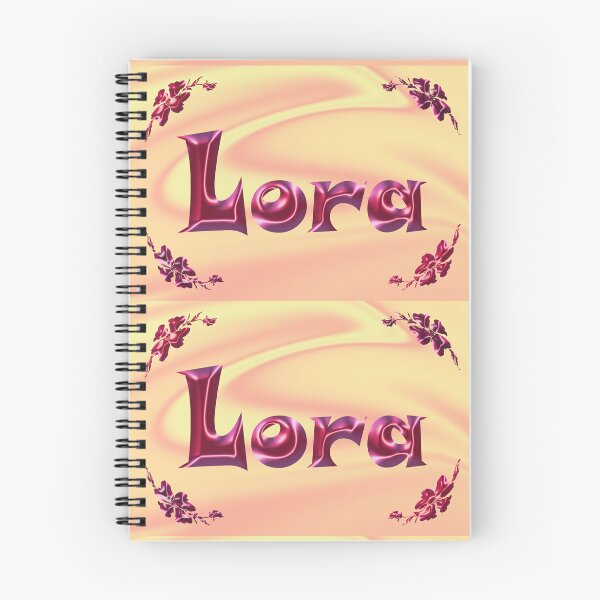 Item preview, Lora Name Design – Satin Pink Glossy Font, Cute Shiny Lettering :) designed and sold by Myriel-Myriel.