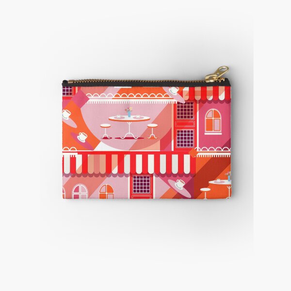 Item preview, European street modern café restaurant poster Contemporary Art designed and sold by sofiartmedia.
