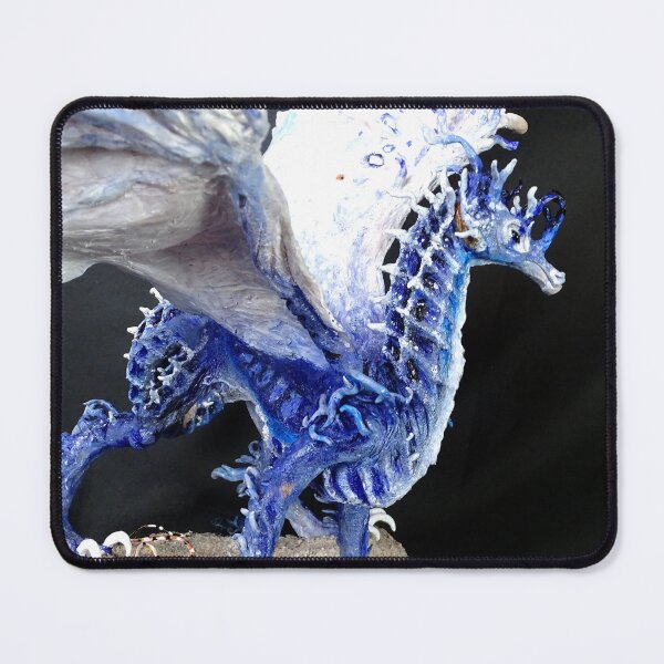 Item preview, Sea angel, blue water dragon sculpture, designed and sold by Josi Saefkow.