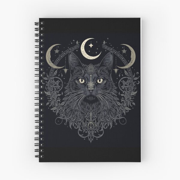 Item preview, Dark Occult Cat – Mystical Witch Familiar Artwork designed and sold by SEBRYS.