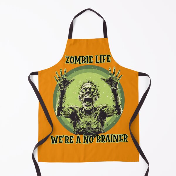 Item preview, Zombie Gothic Horror zombie life, no brainer, halloween designed and sold by TheTrendsDesk.