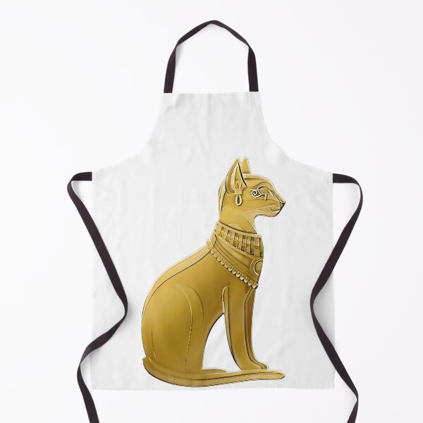 Item preview, Bastet Egyptian Cat Goddess | Golden Ancient Egypt Art designed and sold by Ozinro.