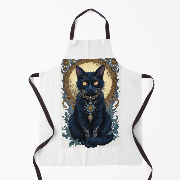 Artikelvorschau, Gothic Occult Cat – Mystischer Hexenbegleiter entworfen und verkauft von SEBRYS.
