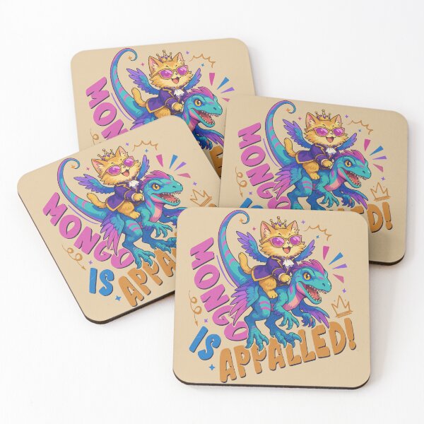 Item preview, Mongo is Appalled! Princess Donut and Mongo designed and sold by RamblingsRose.