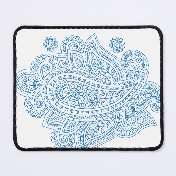 Item preview, Henna design in Blue designed and sold by BlesstB.