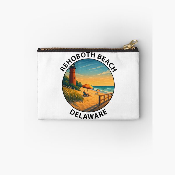 Item preview, Rehoboth Beach Delaware Travel Poster – Coastal Wall Art & Stickers USA designed and sold by inkNext.