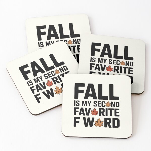 Item preview, Fall Is My Second Favorite F Word - Funny Autumn Design designed and sold by Jollys-ArtShop.