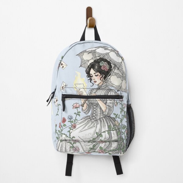 Item preview, Enchanted Victorian Lady Reading Glowing Letter Art Print designed and sold by MAGICKEY2024.