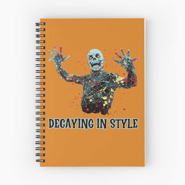 Item preview, Zombie Gothic Horror Decaying in Style, Halloween funny designed and sold by TheTrendsDesk.