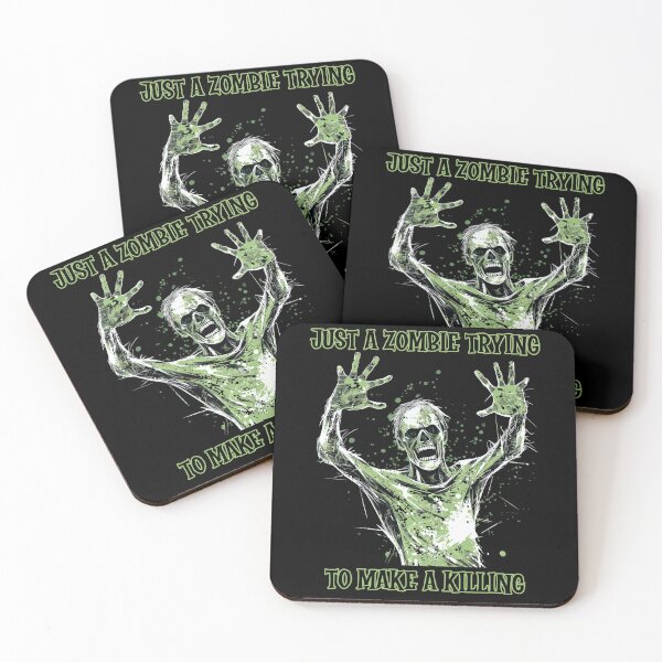 Item preview, Zombie Gothic Horror Make a Killing, Funny Halloween designed and sold by TheTrendsDesk.