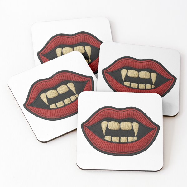 Item preview, Astarion-Inspired Vampire Mouth Patch designed and sold by KourtlyKitty.