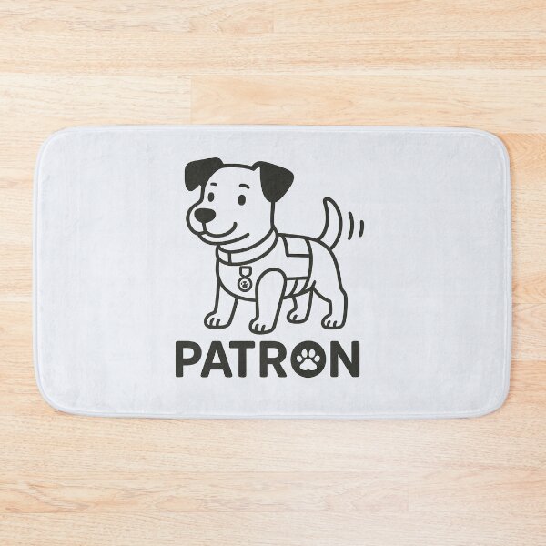 Item preview, Pattern the Demining Dog – Minimal Line Art Version designed and sold by Bratak.