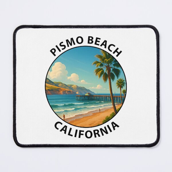Item preview, Pismo Beach California Travel Poster – Scenic Sunset Coastal Art USA designed and sold by inkNext.
