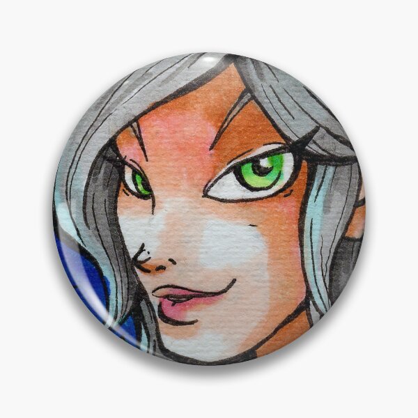 Item preview, Portrait of an Elven Druid designed and sold by OffensiveBard.