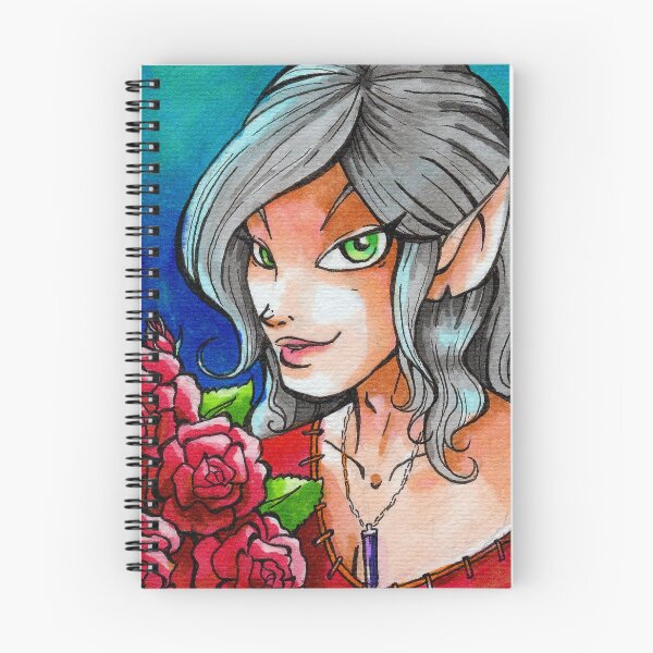 Item preview, Portrait of an Elven Druid designed and sold by OffensiveBard.