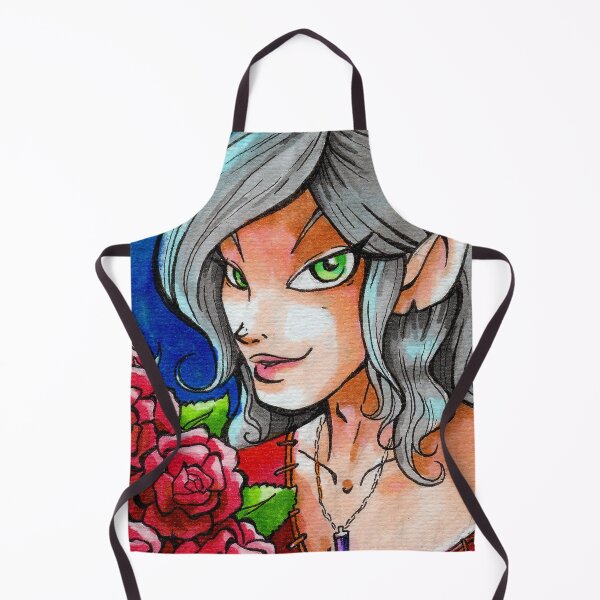 Item preview, Portrait of an Elven Druid designed and sold by OffensiveBard.