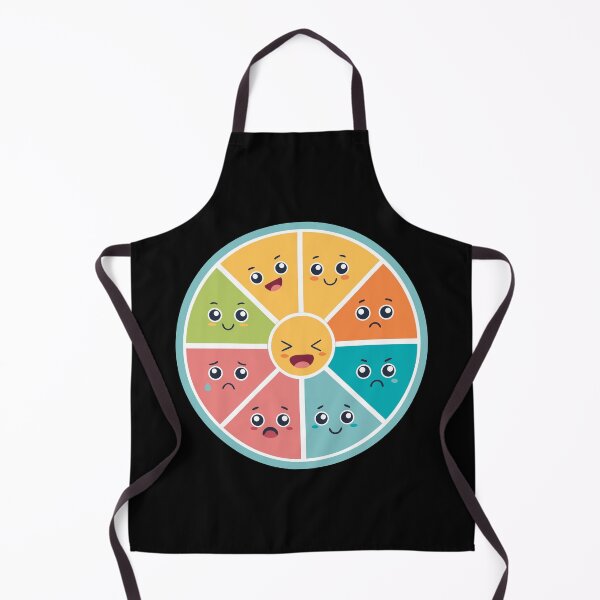Item preview, Cute Emoji Emotion Wheel – Colorful Feelings Chart for Kids, Classrooms & Therapy designed and sold by VividOrganica.