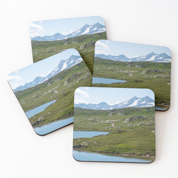 Item preview, Mountain Trail by an Alpine Lake in Switzerland designed and sold by alicjamiekina.