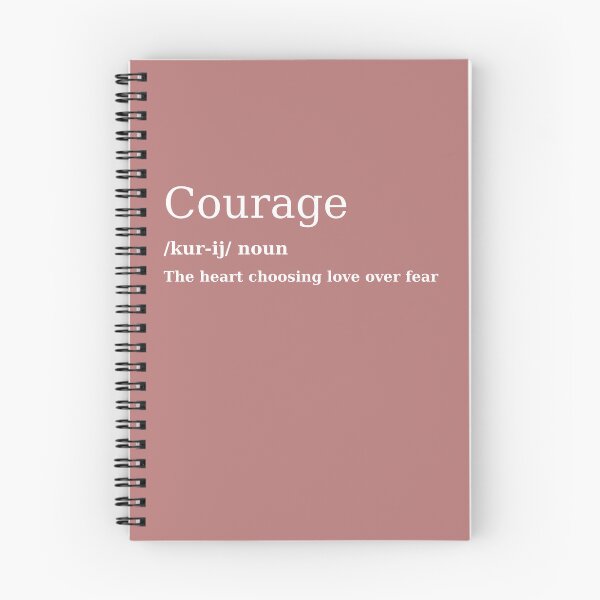 Item preview, Courage - The heart choosing love over fear  designed and sold by Teetailers.
