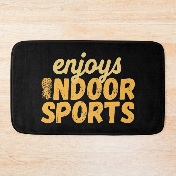 Item preview, Enjoys Indoor Sports Swinging Quote designed and sold by CreativeTwins.