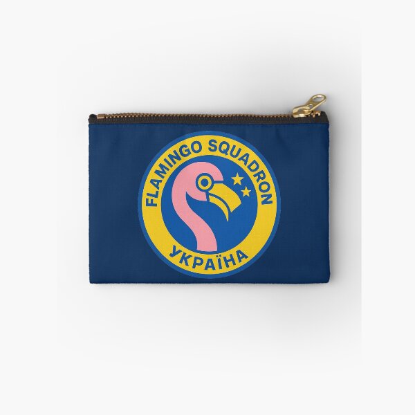 Aperçu de l'œuvre Flamingo Squadron Crest – Ukraine Air-Wing Badge créée et vendue par Bratak.