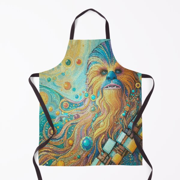 Item preview, Illustration of Wookie-Inspired Character in Stained Glass Style Mosaic Art designed and sold by Ojo de Lilith.