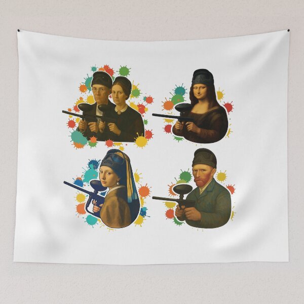 Item preview, Masterpieces Gone Paintball designed and sold by James Faber.