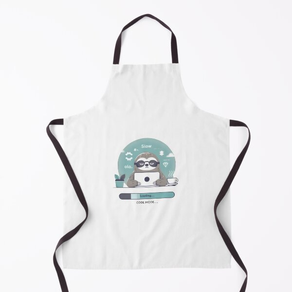 Item preview, "Code Mode: Slow" Funny Sloth Programmer designed and sold by MemGraphicss.
