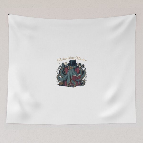 Item preview, "Multitasking Master" Sophisticated Octopus designed and sold by MemGraphicss.