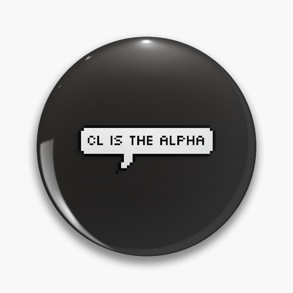Item preview, CL is the alpha speech bubble sticker designed and sold by Luxette.