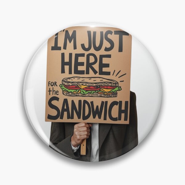 Item preview, DC The Sandwich Guy – I’m Just Here for the Sandwich designed and sold by jelonkaa.