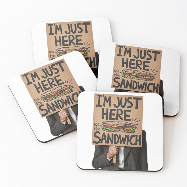Item preview, DC The Sandwich Guy – I’m Just Here for the Sandwich designed and sold by jelonkaa.