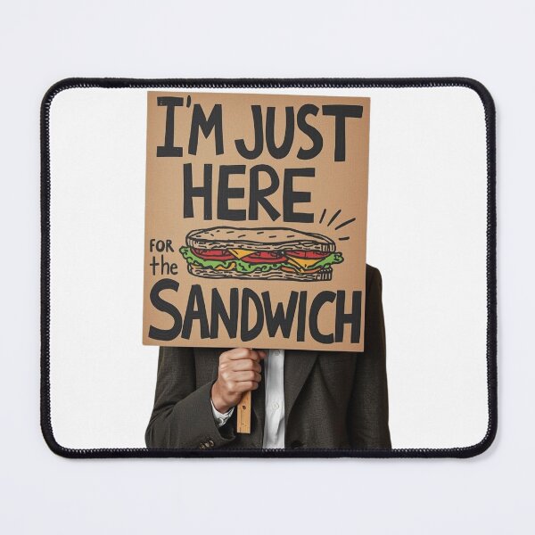 Item preview, DC The Sandwich Guy – I’m Just Here for the Sandwich designed and sold by jelonkaa.