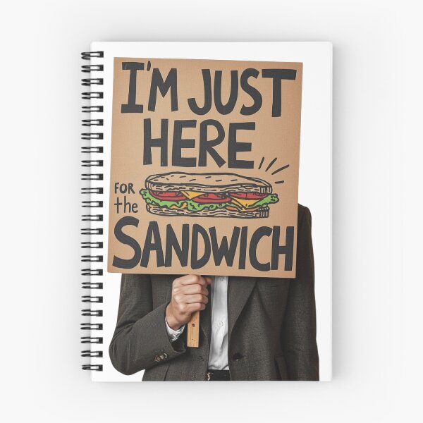 Item preview, DC The Sandwich Guy – I’m Just Here for the Sandwich designed and sold by jelonkaa.